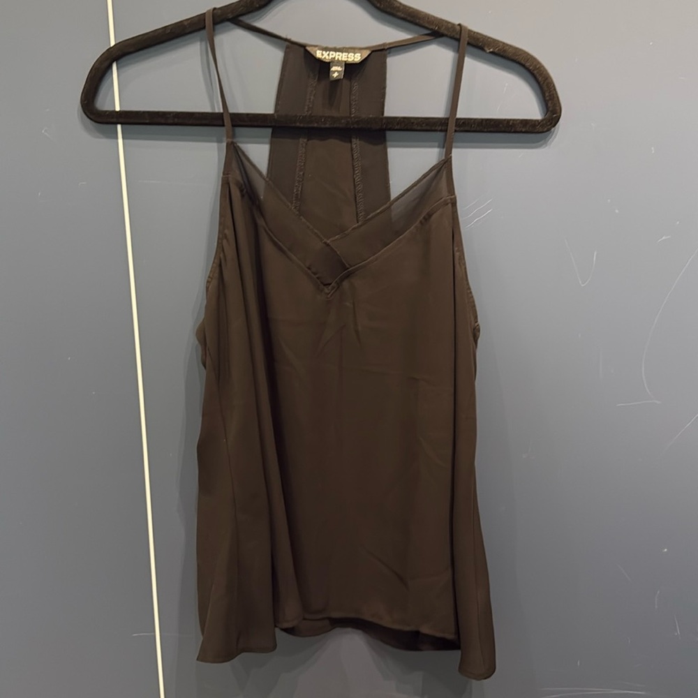 Express black tank top